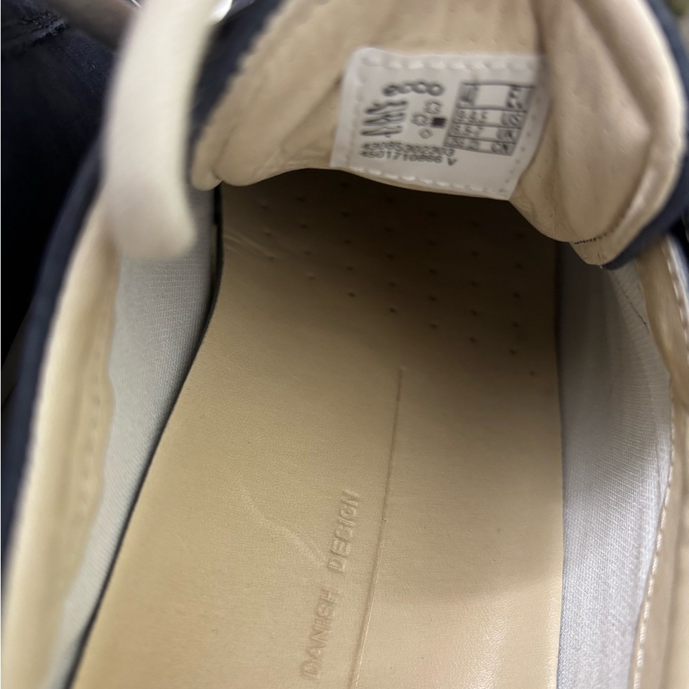 ECCO Women’s Soft 7 Lace-Up Sneakers Navy Size 9/9.5 Great Condition - Picture 8 of 8